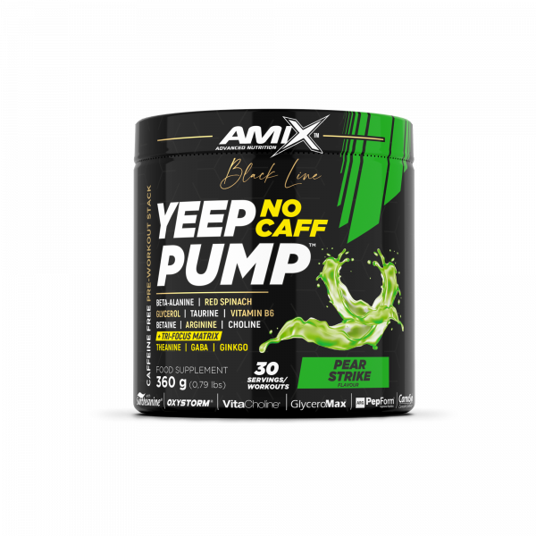 YEEP PUMP NO CAFF - Amix Black Line│360g