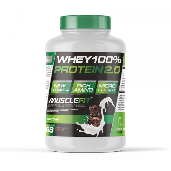 WHEY 100% Protein 2kg - MuscleFit | Creación de Músculo
