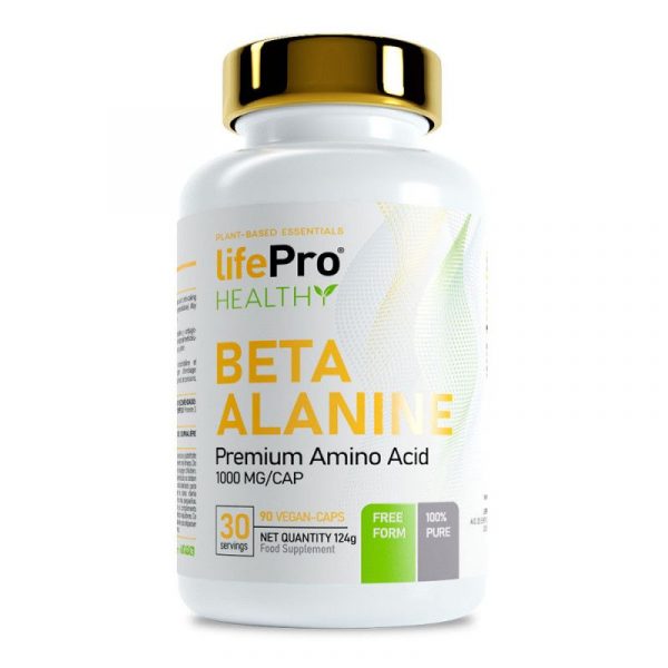 Beta - Alanina 90caps 1000mg - Life Pro | Aumento Rendimiento y Recuperación