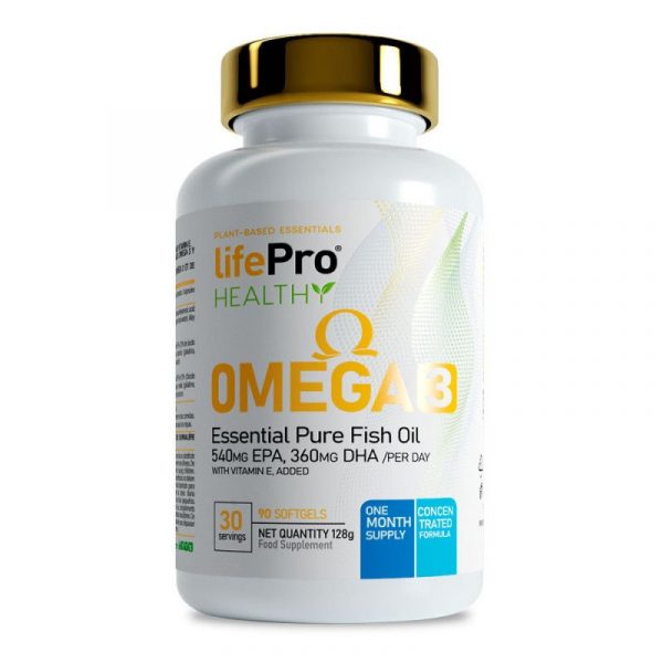 Omega 3 90caps - Life Pro | Mejora Rendimiento Deportivo